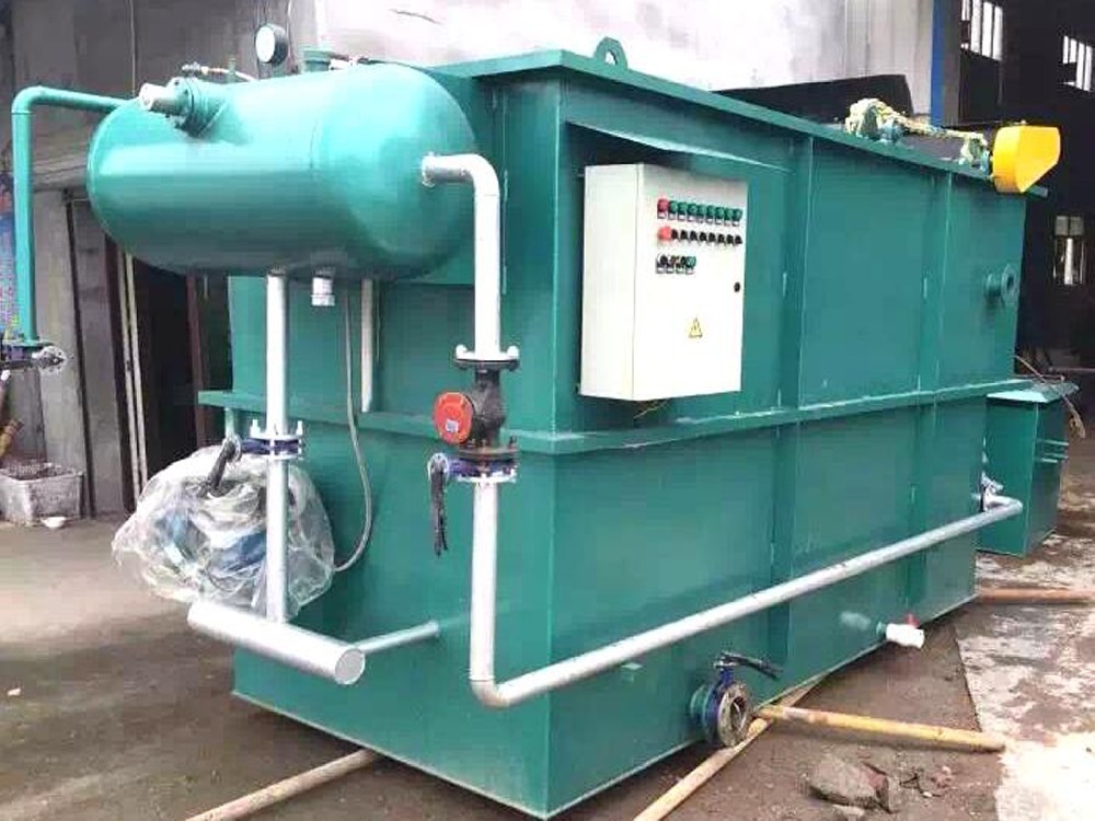 溶氣氣浮機(jī)-小型氣浮沉淀一體機(jī)工藝